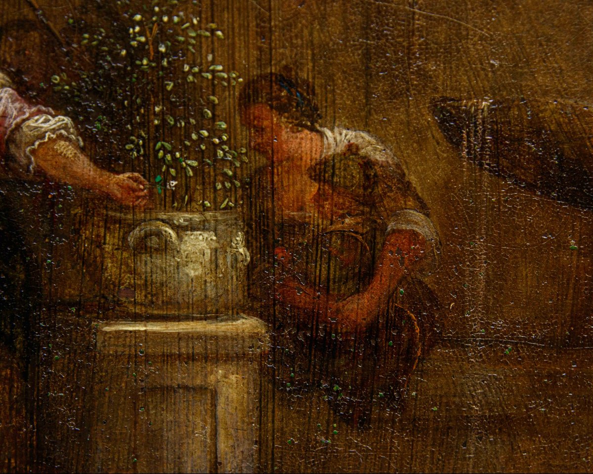 Carel van Falens (Anversa, 1683 – Parigi, 1733), Scena di genere-photo-5