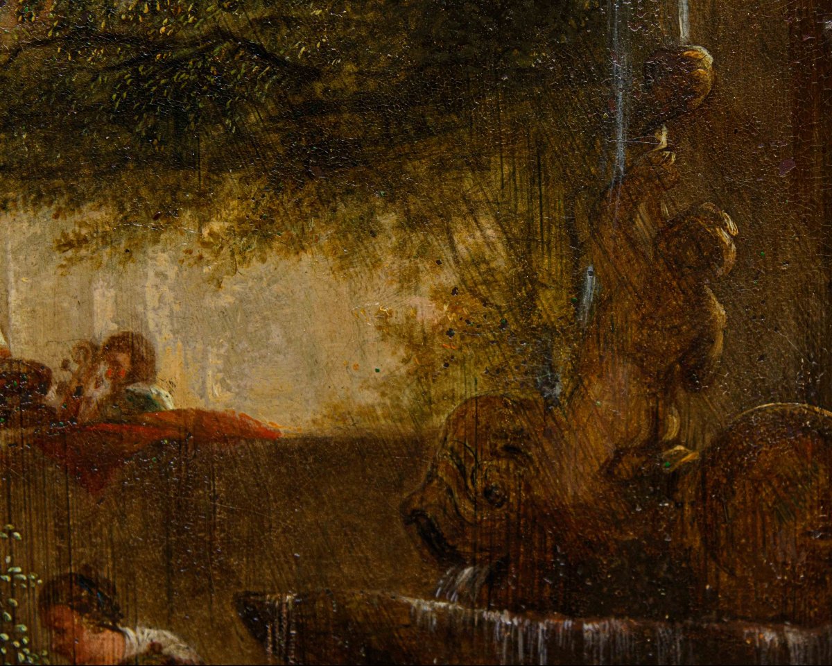 Carel van Falens (Anversa, 1683 – Parigi, 1733), Scena di genere-photo-7