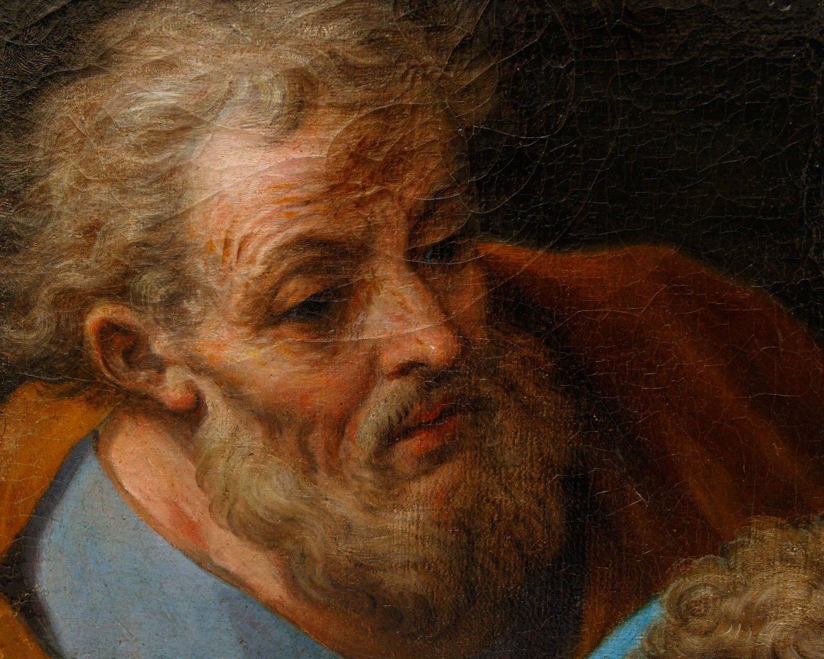 Paolo De Matteis (Piano Vetrale, 1662 – Napoli, 1728), Sacra Famiglia con San Giovannino-photo-7