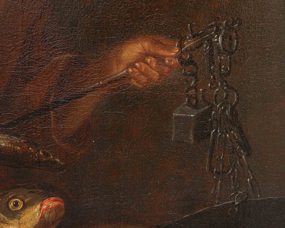Giacomo Francesco Cipper detto il Todeschini (1664 - 1736), Giovane pescivendolo-photo-4