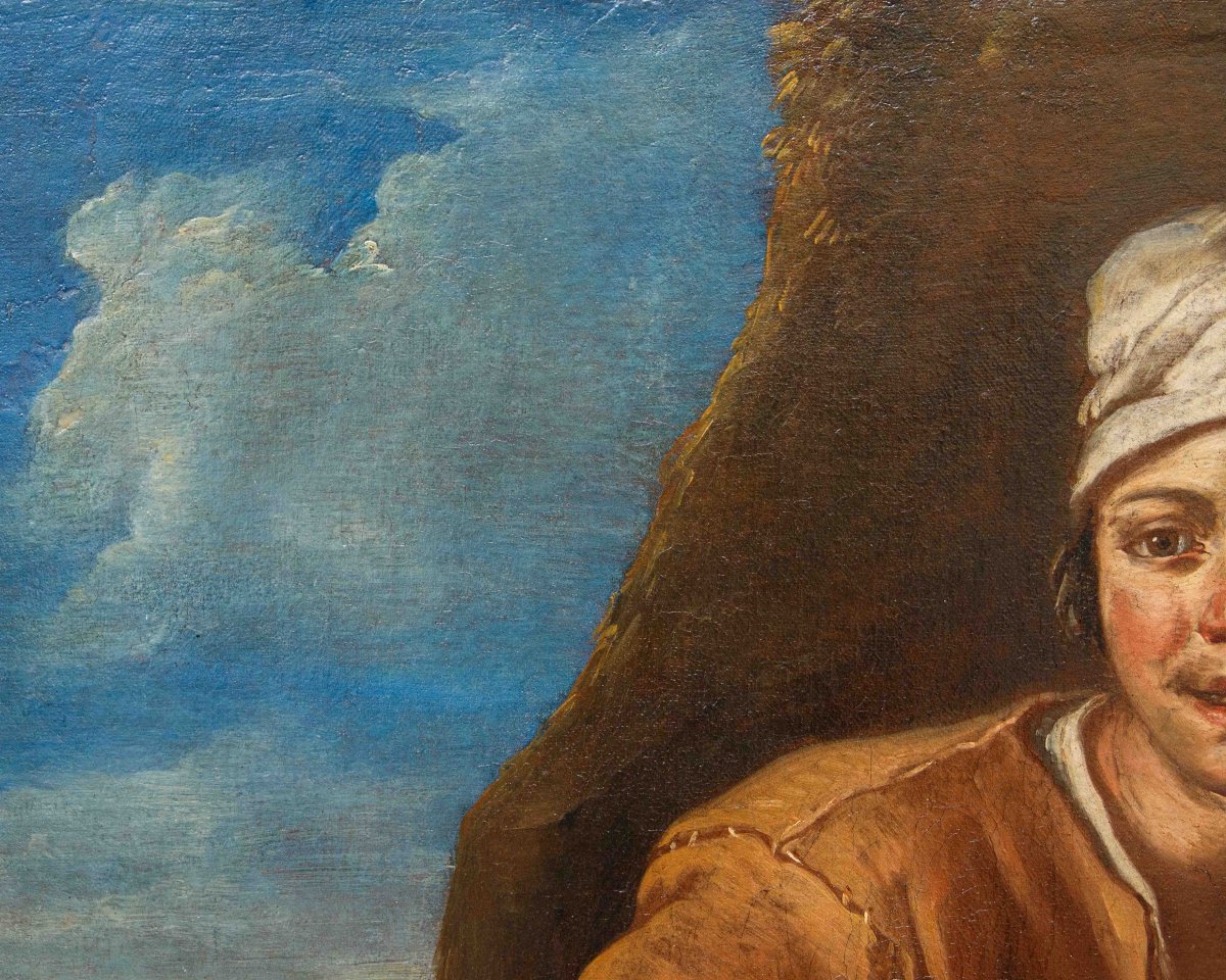 Giacomo Francesco Cipper detto il Todeschini (1664 - 1736), Giovane pescivendolo-photo-2