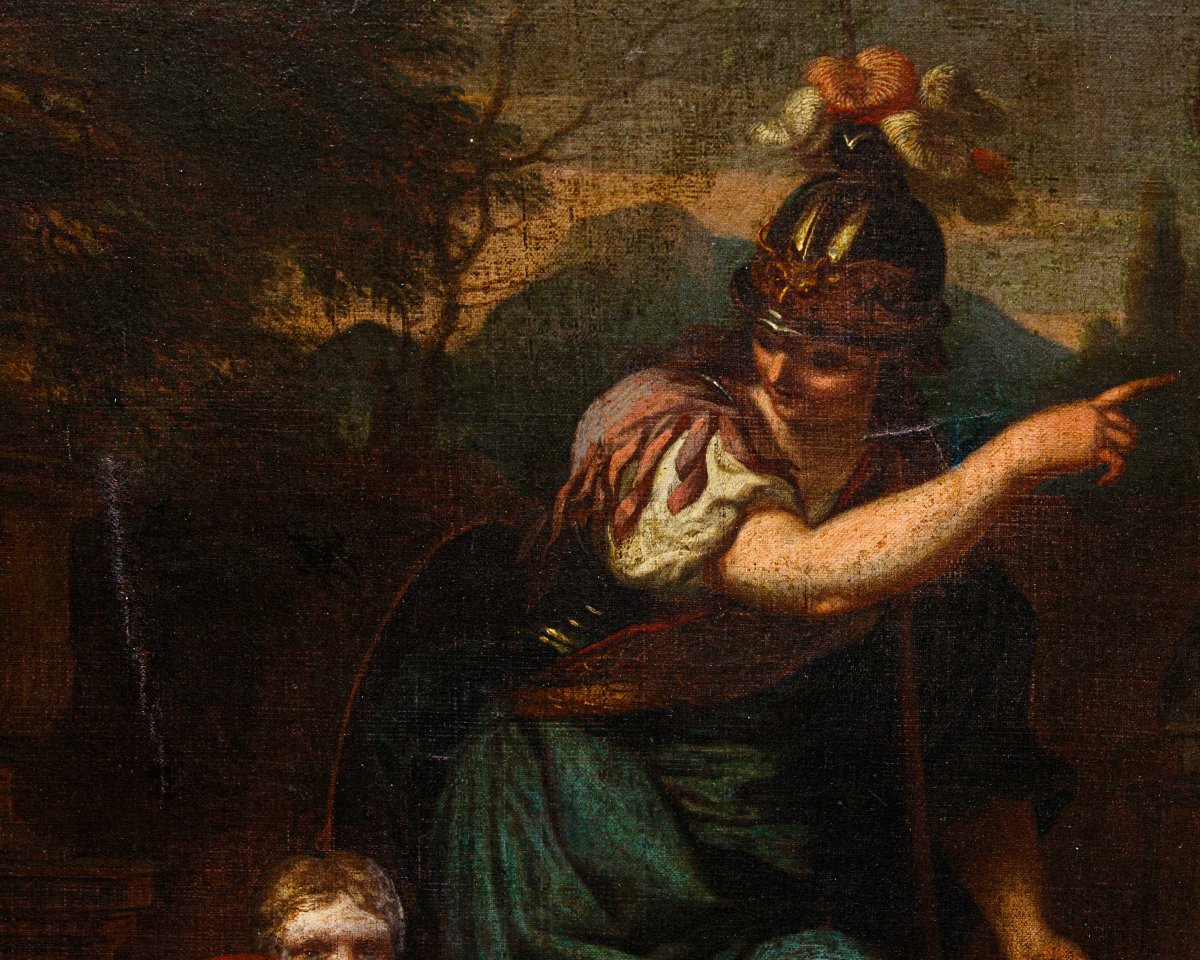Barend Graat (Amsterdam, 1628 – 1708), L’educazione di tre bambini da parte di Minerva e Cerere-photo-3