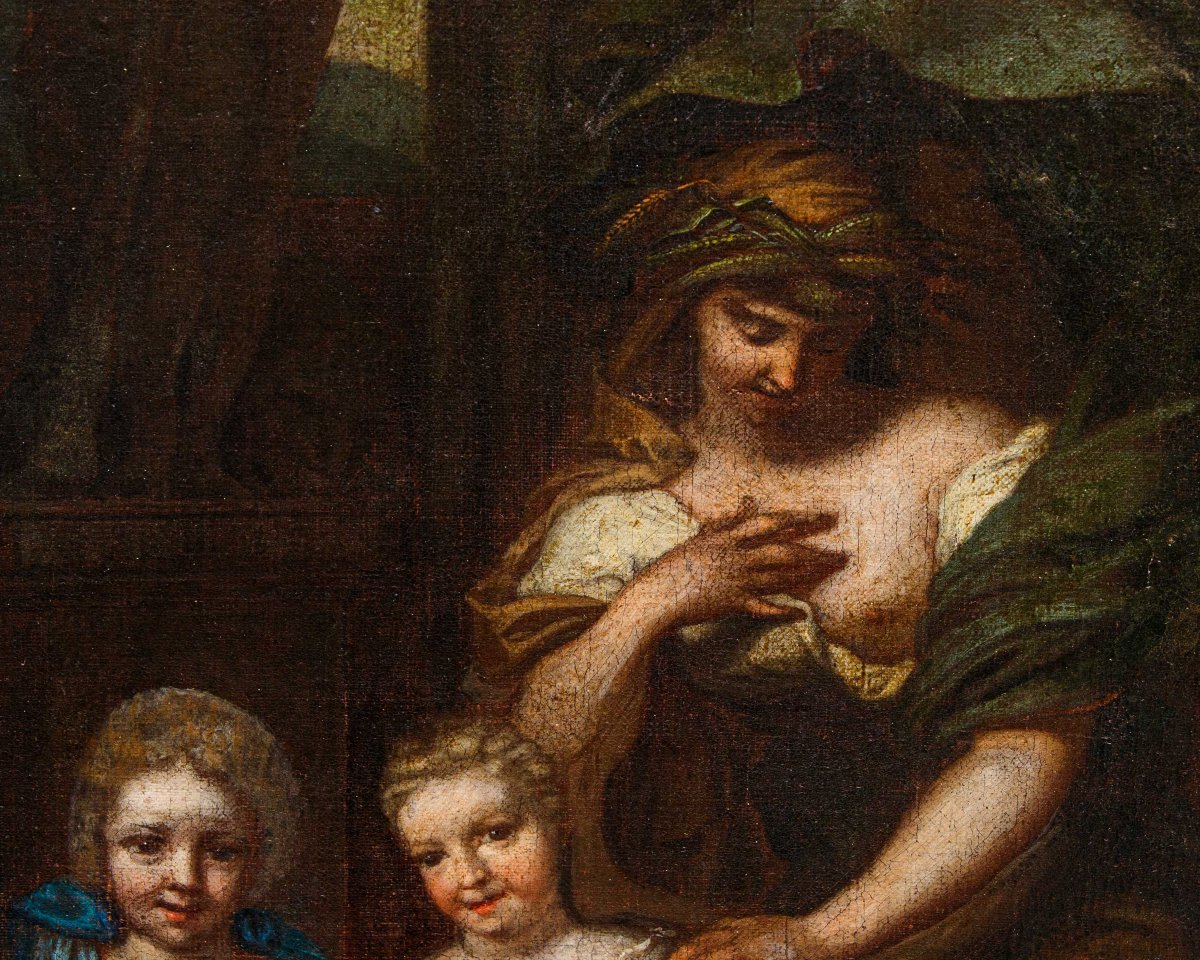 Barend Graat (Amsterdam, 1628 – 1708), L’educazione di tre bambini da parte di Minerva e Cerere-photo-7