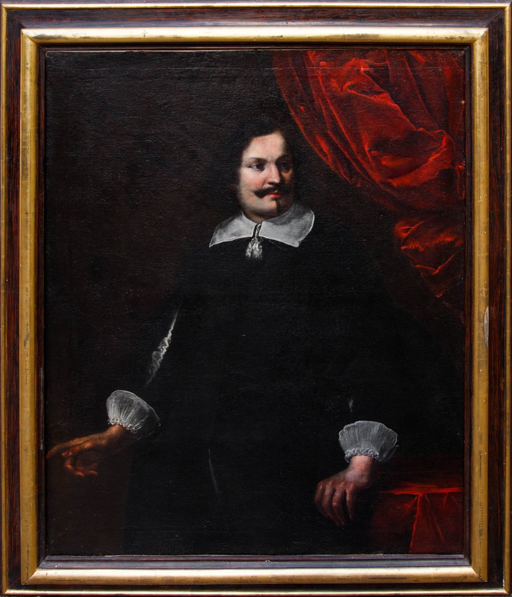Giovanni Bernardo Carbone (Genova, 1616 – 1683), Ritratto di Gentiluomo, 1650 ca.