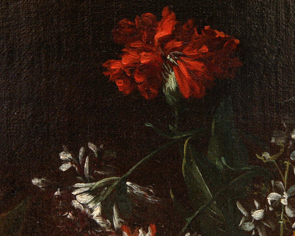 Tommaso Realfonzo, detto Masillo (1677 – 1743) Nature morte di frutta e fiori all’aperto-photo-3