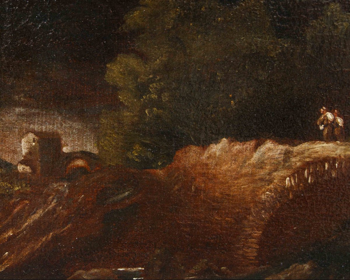 Antonio Travi, detto il Sestri (1608 – 1665), La questua delle noci-photo-1
