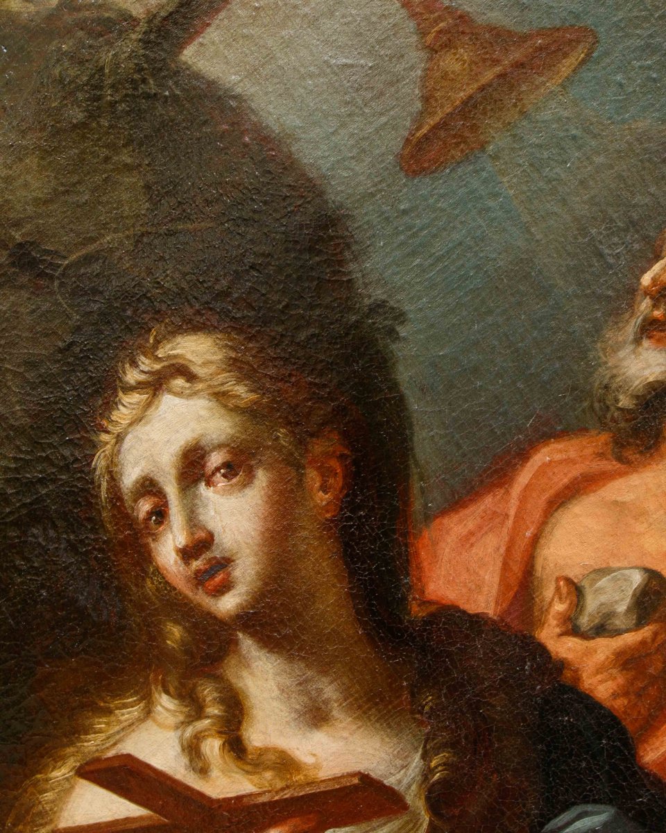 Scuola lombarda del XVII secolo, Maria Maddalena e San Girolamo-photo-1