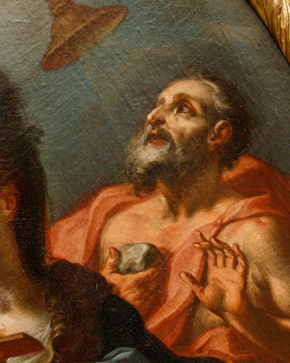 Scuola lombarda del XVII secolo, Maria Maddalena e San Girolamo-photo-4