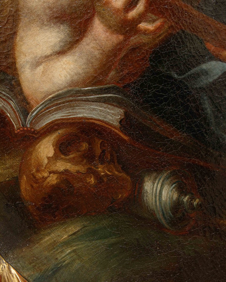 Scuola lombarda del XVII secolo, Maria Maddalena e San Girolamo-photo-5