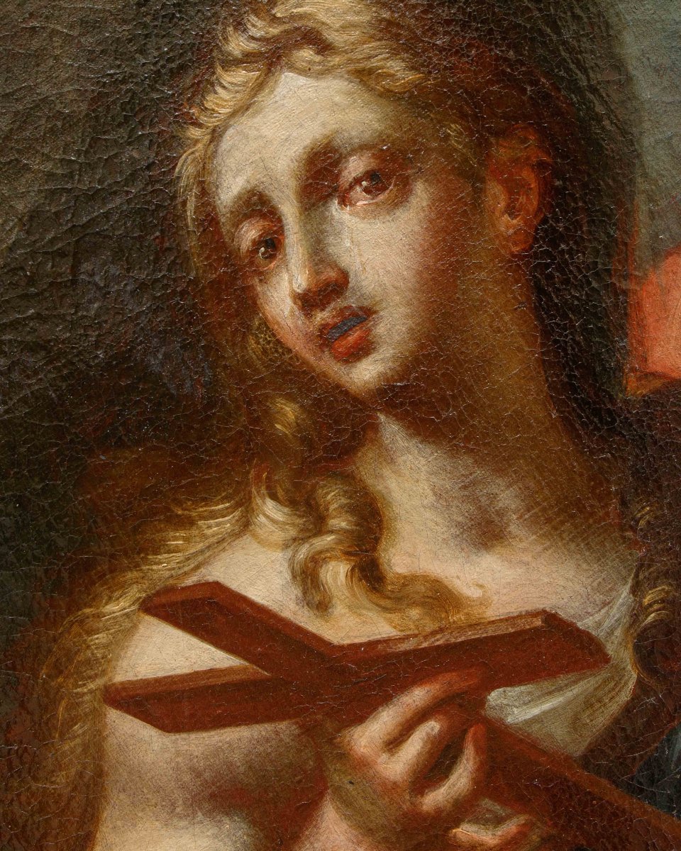 Scuola lombarda del XVII secolo, Maria Maddalena e San Girolamo-photo-8