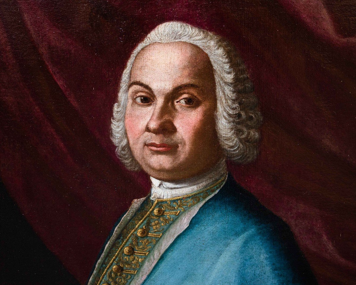 Portrait De Felice Paganoni, Attribué à Giacomo Ceruti (1698-1767)-photo-2