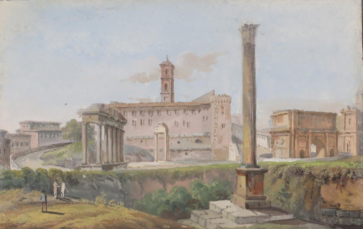 XVIIIe Siècle, Vues De Rome-photo-3
