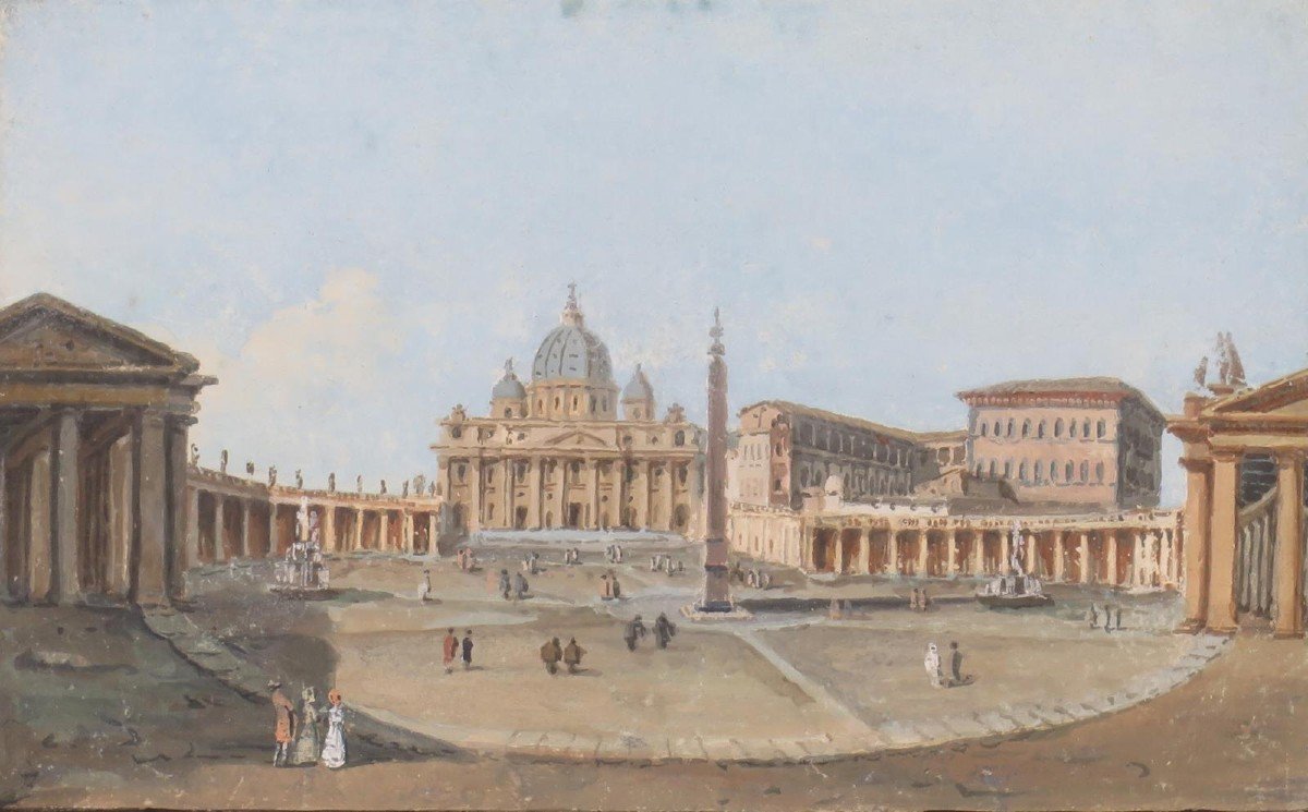XVIIIe Siècle, Vues De Rome-photo-2
