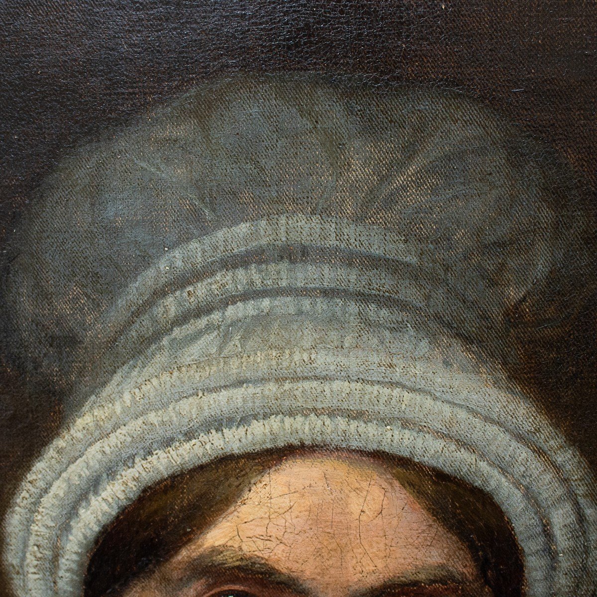 Janet Tower Storey (Aberdeen 1756-1835), Portrait De Femme Avec Casque-photo-2