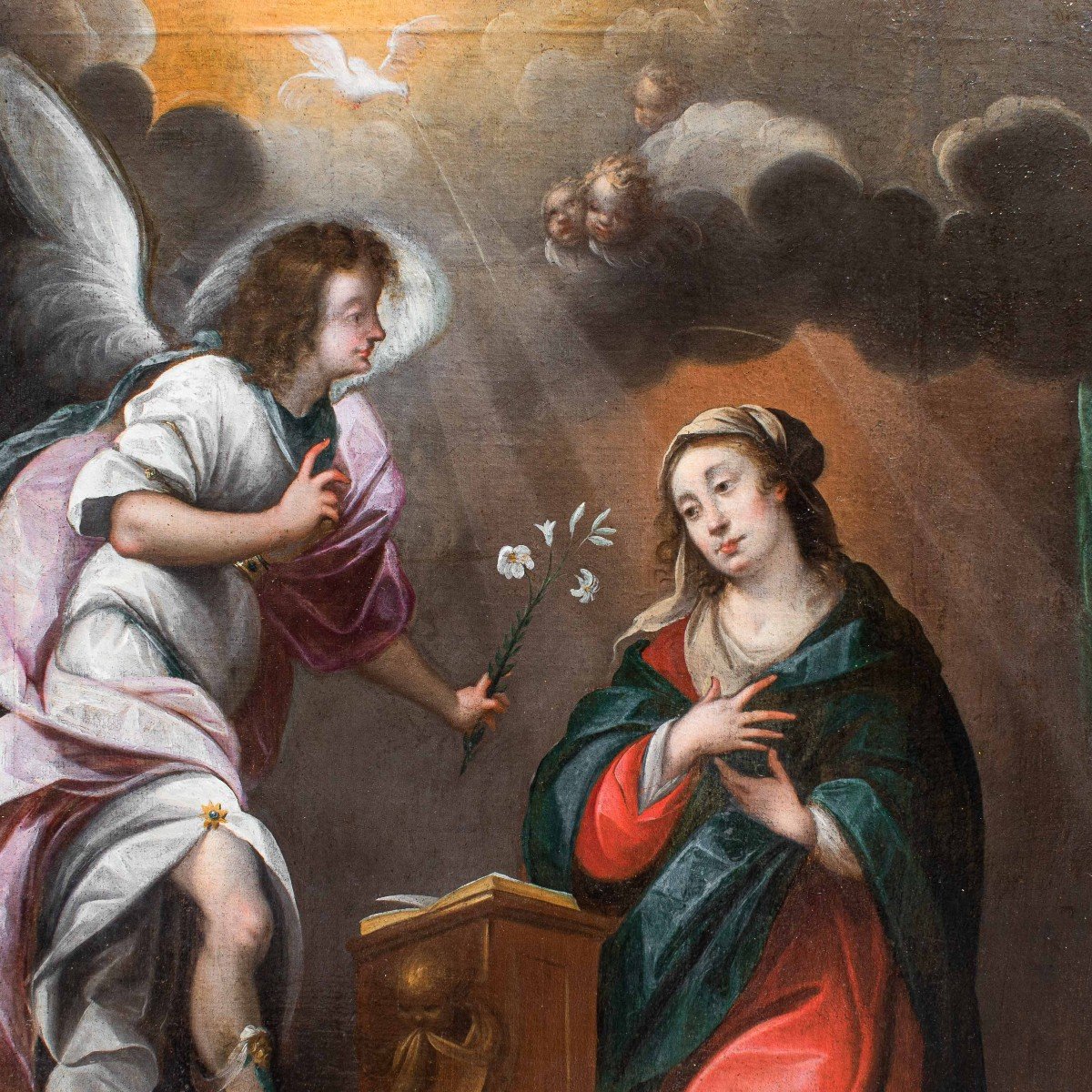 XVII Secolo, Bottega dei Nuvolone, Annunciazione-photo-3