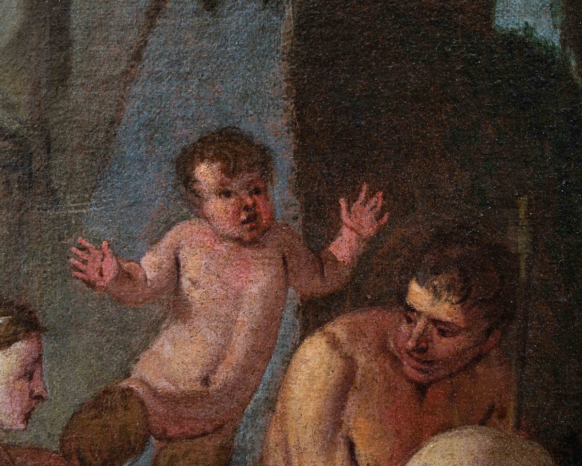  Giulio Carpioni (venise, 1613 - Vicence, 1678) attr., Bacchanal-photo-6