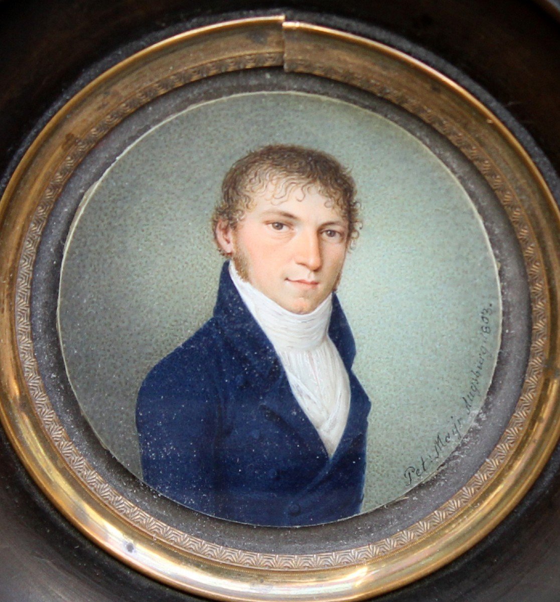 Peter Mayr (Friburgo, 1758 - Monaco, 1836), Ritratto di giovane-photo-3