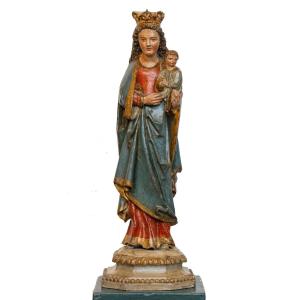 XVI secolo, scuola francese, Madonna con il Bambino