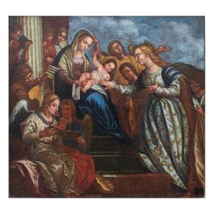 XVI secolo, da Paolo Veronese, Matrimonio mistico di Santa Caterina
