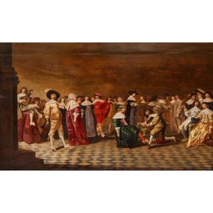 Scena di ballo – la giarrettiera