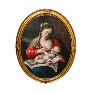 XVIII secolo, Scuola emiliana, Madonna con Bambino