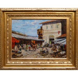 Riccardo Pellegrini (Milano, 1863 – Crescenzago, 1934), Mercato orientale