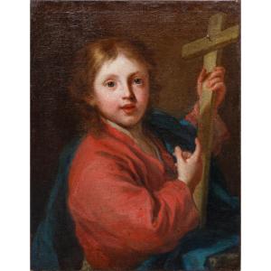 Gesù Bambino che indica la croce
