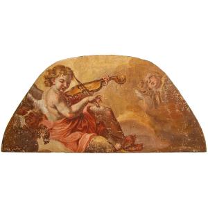 Amorino che suona il violino