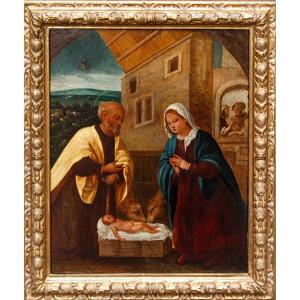 Scuola veneta, prima metà del XVI secolo, Natività