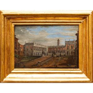 Salvatore Colonnelli Sciarra (Roma, XVIII secolo), Veduta del Campidoglio