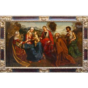 XIX secolo, da Boccaccio Boccaccino, Sposalizio mistico di Santa Caterina