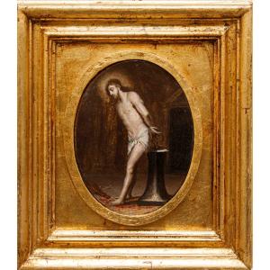 Seguace di Abraham van Diepenbeeck (1596–1675), Cristo alla colonna