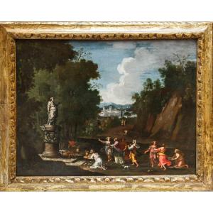 Alberto Carlieri (1672 – dopo 1720), Salomone adora gli idoli