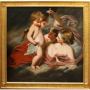 Joshua Reynolds (Plympton, 1723 – Londra, 1792), Seguace di, Educazione di Cupido