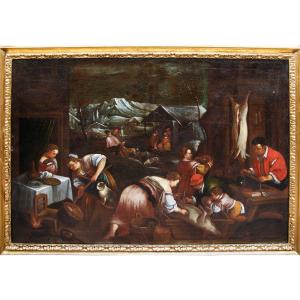 Bottega di Leandro dal Ponte detto Leandro Bassano (1557 – 1622), Il mese di dicembre