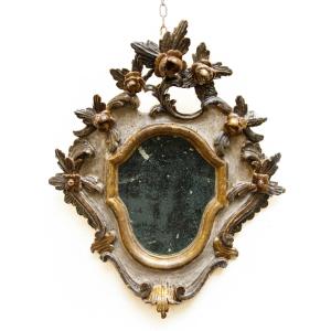 XVIII secolo, Specchiera con fiori