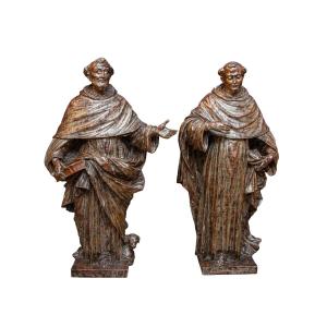 XVII secolo, San Goffredo e Santo francescano