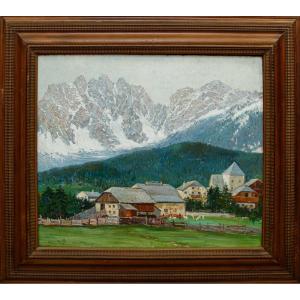 Amedeo Merello (Genova, 1890 – Fumeri, 1979), Prime nevi sulle Dolomiti di San Candido