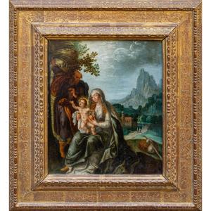 Denys Calvaert (1540, Anversa – 1619, Bologna), bottega di, Sacra Famiglia