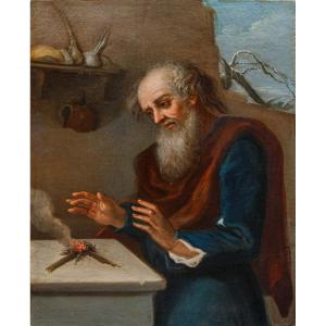 Scuola lombarda del XVIII secolo, Allegoria dell'Inverno