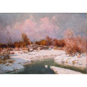 Ivan Karpoff (Novočerkassk, 1898 – Milano, 1970), Tramonto in Dacia