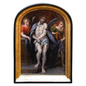 XVII secolo, Cristo con due angeli al sepolcro