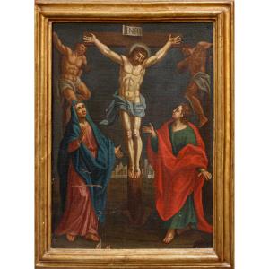 Scuola romana, XVII secolo, La Crocifissione