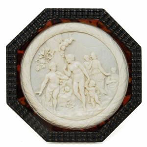 XIX secolo Il giudizio di Paride in Avorio