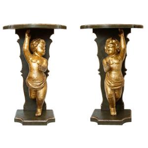 XVIII secolo, Consolle con putti