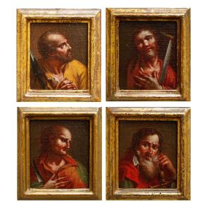 Antonio Marinetti, detto il Chiozzotto (Chioggia, 1719 – Venezia,  1796), Quattro santi