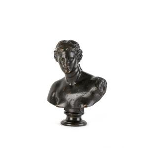 Venus De Milo-aphrodite-after The Antique In Bronze – Ferdinand Barbedienne (1810-1892)