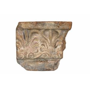 Fragment Of A Roman Terracotta Cornice-antique-greek-great Greece-roman-archeology