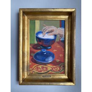 Catching The Fly, Lina Pavil, Fauvist Still Life In The Style Of Matisse