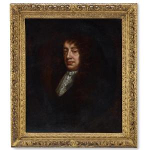 Portrait Of A Gentleman - English School Circa 1680-1700